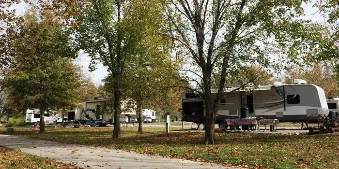 Camper submitted image from Dam East - Mcnair Campground