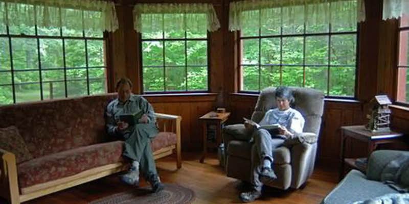 Camper submitted image from Hamma Hamma Cabin