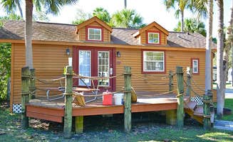The Dyrt's photo of a cabin at Encore Crystal Isles near New Port Richey, FL