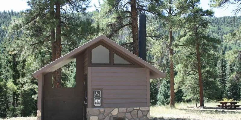 Camper submitted image from Aspen Glade (rio Grande National Forest, Co)