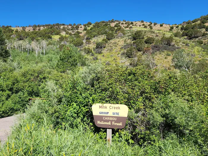 Camper-submitted photo at Mink Creek Group Site Campground near Inkom, ID