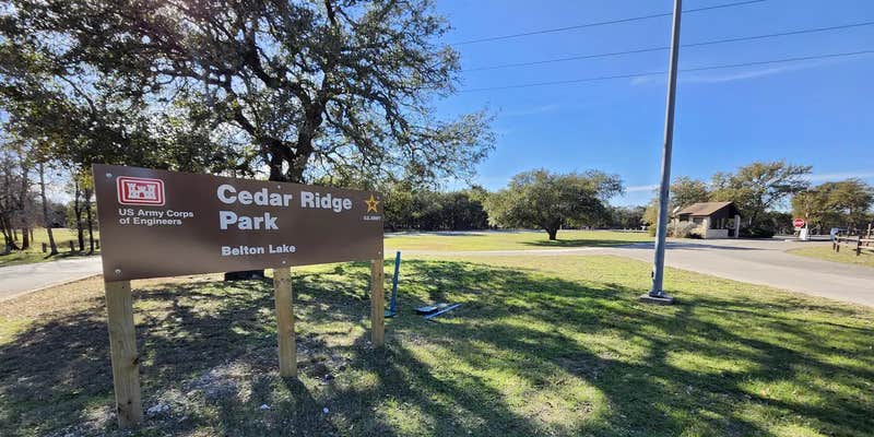 Camper submitted image from Cedar Ridge (TX)