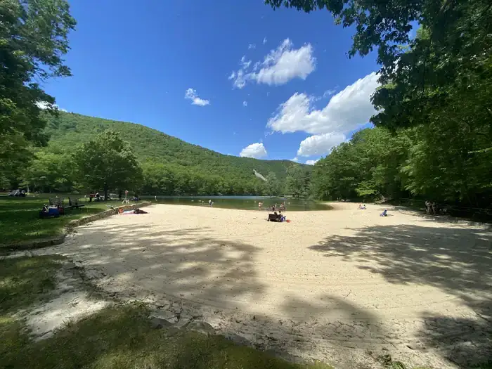 Camper-submitted photo at Sherando Lake Campground near Crozet, VA