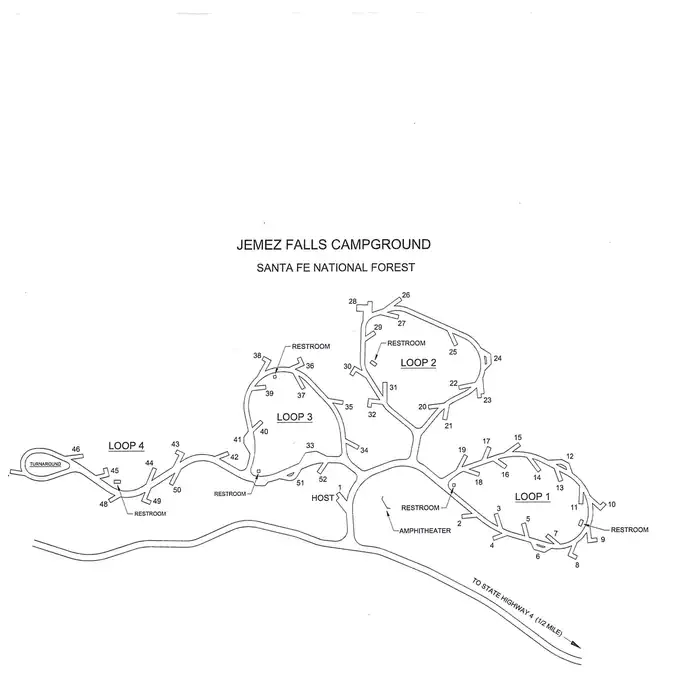 Camper-submitted photo at Jemez Falls Campground near White Rock, NM