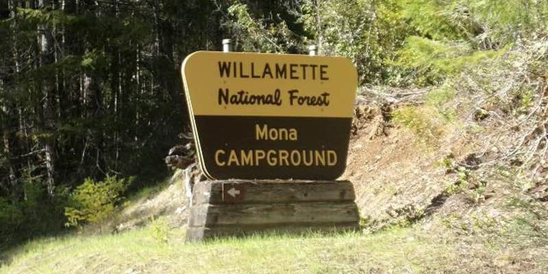 Camper submitted image from Mona Campground