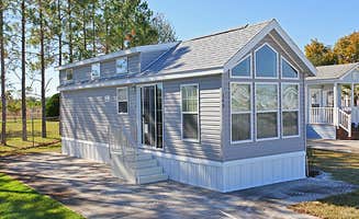 The Dyrt's photo of a cabin at Encore Lake Magic near Lutz, FL