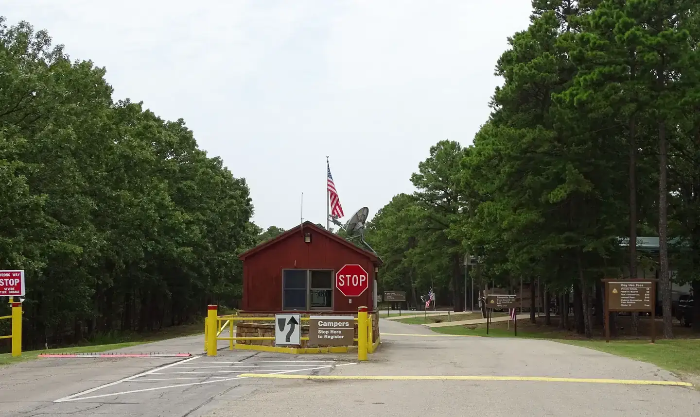 Camping near Shirleys RV Park: Pat Mayse Sanders Cove Recreations area, Arthur City, Texas