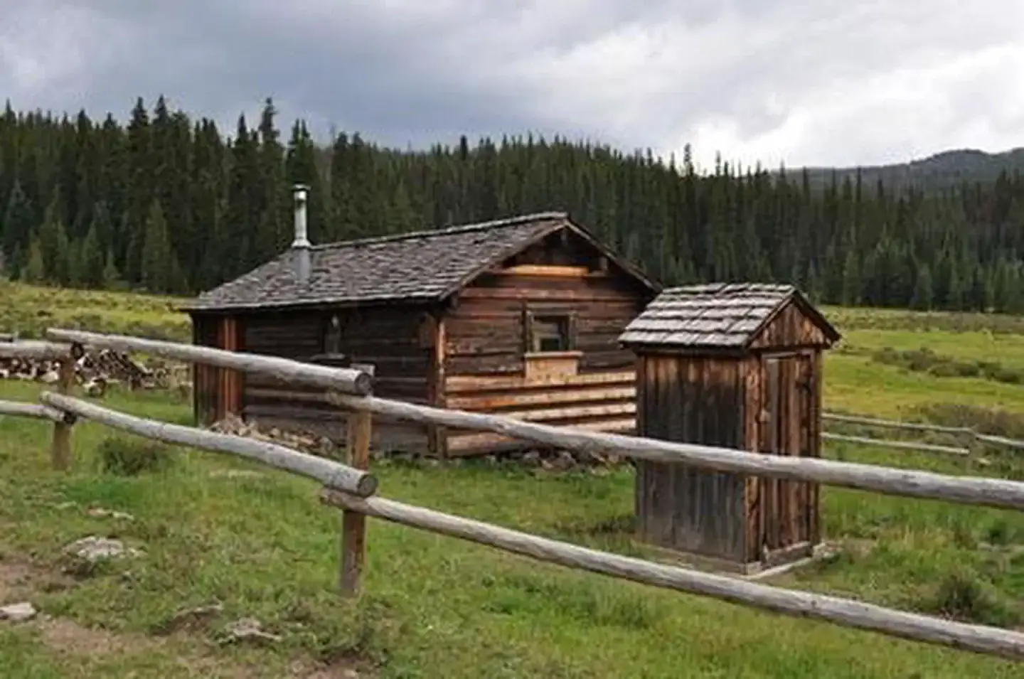 Camper-submitted photo at Fitton Guard Station Cabin near Monte Vista, CO