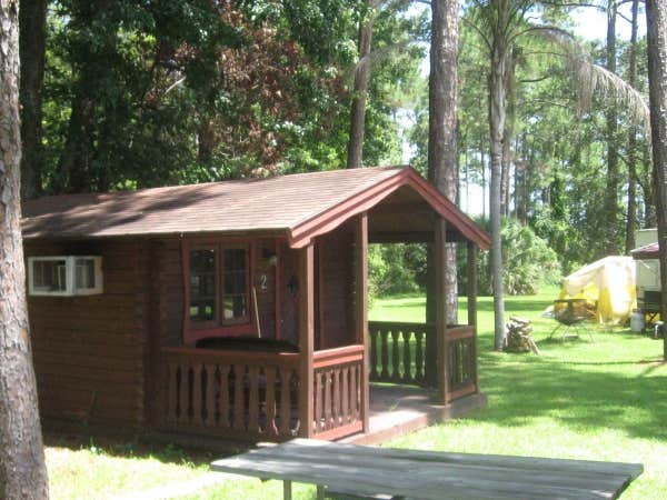 The Dyrt's photo of a cabin at Encore Sunshine Holiday Daytona near Welaka, FL