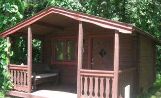 The Dyrt's photo of a cabin at Encore Sunshine Holiday Daytona near Oak Hill, FL