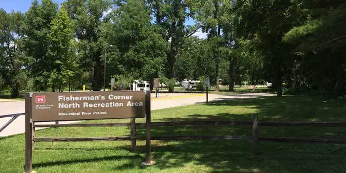 Camper submitted image from Fishermans Corner - Mississippi River