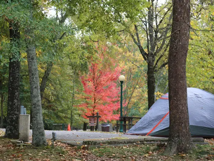 Camper-submitted photo at Gulpha Gorge Campground — Hot Springs National Park in Arkansas