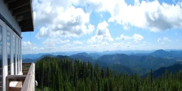 Camper submitted image from Bald Mountain Lookout