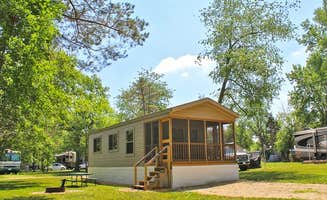 The Dyrt's photo of a cabin at Thousand Trails Pine Country near Northbrook, IL
