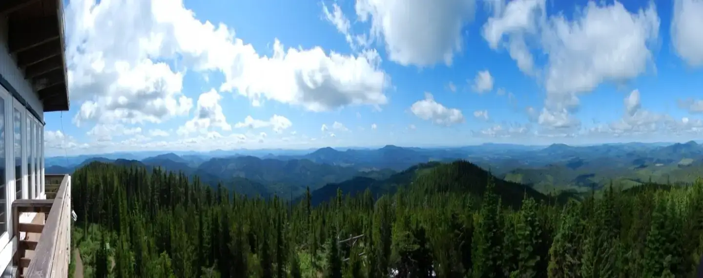 Camper-submitted photo at Bald Mountain Lookout near Santa, ID
