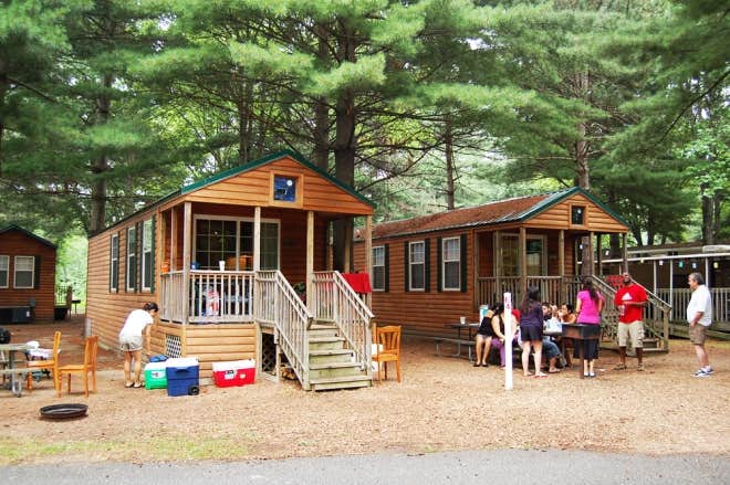 The Dyrt's photo of a cabin at Twin Mills Camping Resort near Winona Lake, IN
