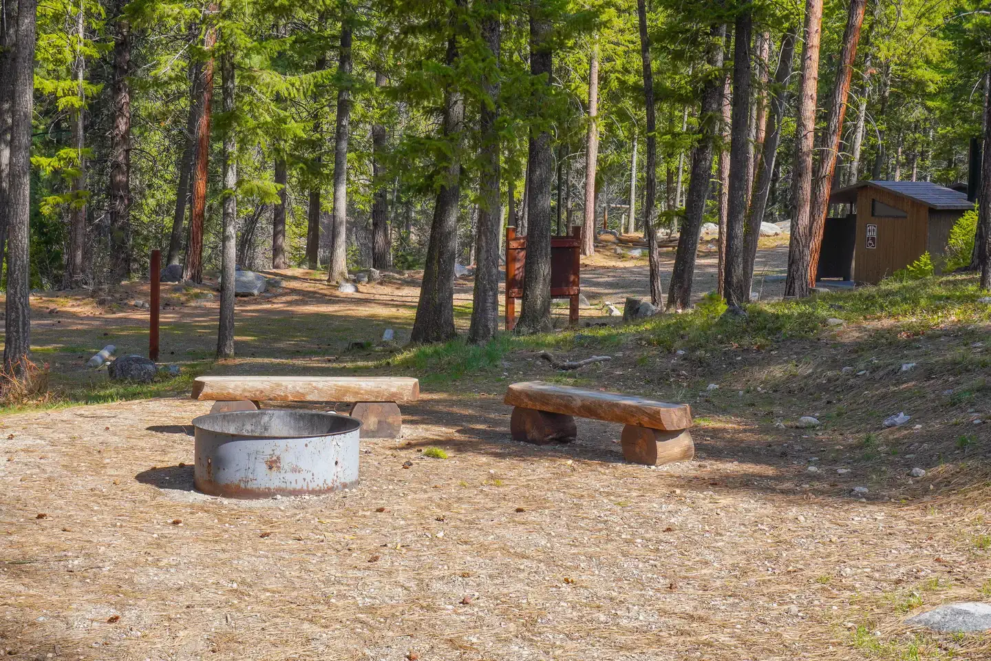 Camper-submitted photo at Three Sisters Group Site (Mt) — Bitterroot National Forest near Darby, MT