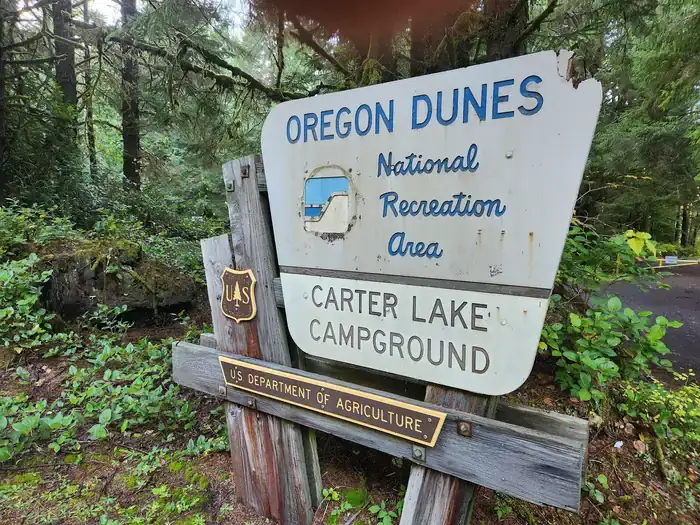 Camper-submitted photo at Siuslaw National Forest Carter Lake Campground near Gardiner, OR