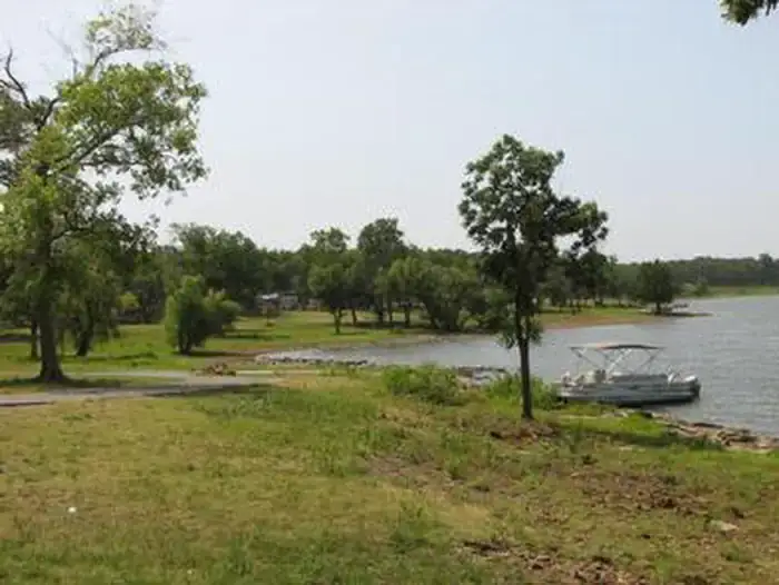 Camper-submitted photo at Flat Rock Creek near Hulbert, OK