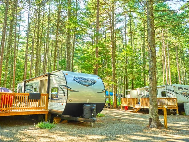 The Dyrt's photo of rv camping at Pine Acres Resort near Newmarket, NH