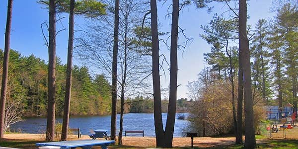 Camper submitted image from Tuxbury Pond RV Campground