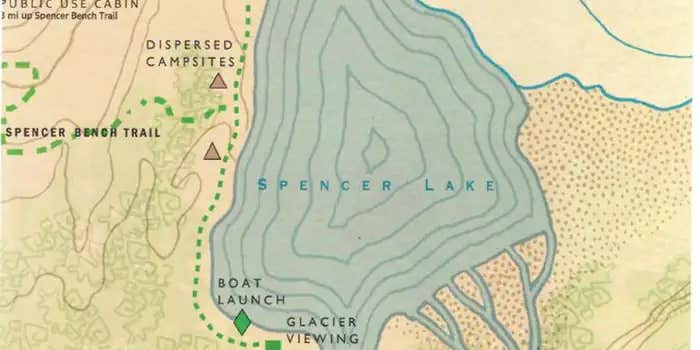 Camper submitted image from Spencer Glacier Whistle Stop Group Campground — Chugach National Forest