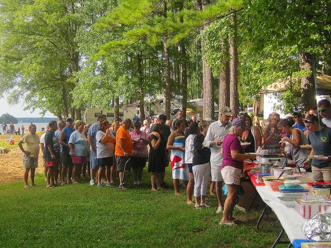 Camper-submitted photo at Thousand Trails Lake Gaston near Wake Forest, NC