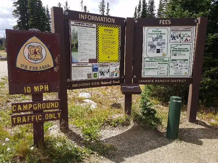Camper-submitted photo at Brooklyn Lake Campground near Centennial, WY