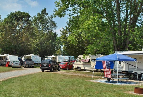 The Dyrt's photo of rv camping at Thousand Trails Wilmington near West Fork of Mill Creek Lake