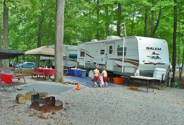 Camper-submitted photo at Thousand Trails Wilmington near West Fork of Mill Creek Lake