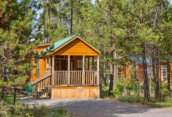 The Dyrt's photo of a cabin at Thousand Trails Bend-Sunriver near Terrebonne, OR