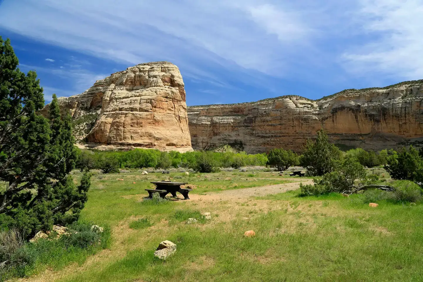 Camper-submitted photo at Echo Park Campground Group Site — Dinosaur National Monument near Vernal, UT