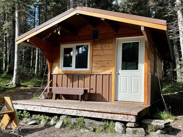 Camper-submitted photo at Laughton Glacier Cabin near Skagway, AK