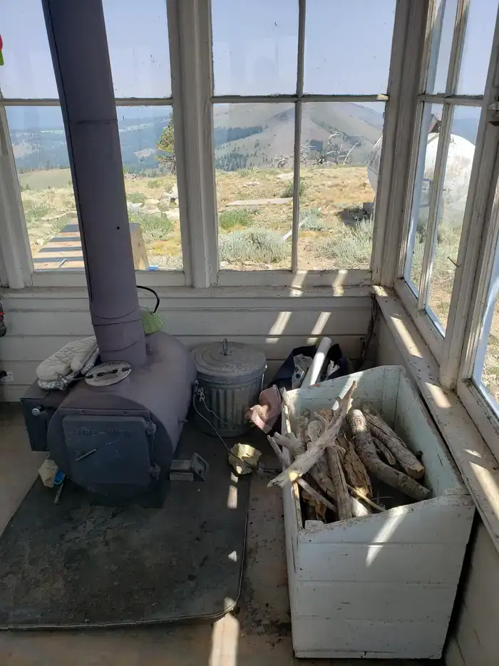 Camper-submitted photo at Drake Peak Lookout near Lakeview, OR