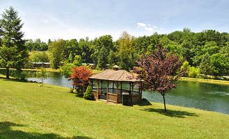 Camping near Blue Rocks Family Campground: Robin Hill Campground, Lenhartsville, Pennsylvania
