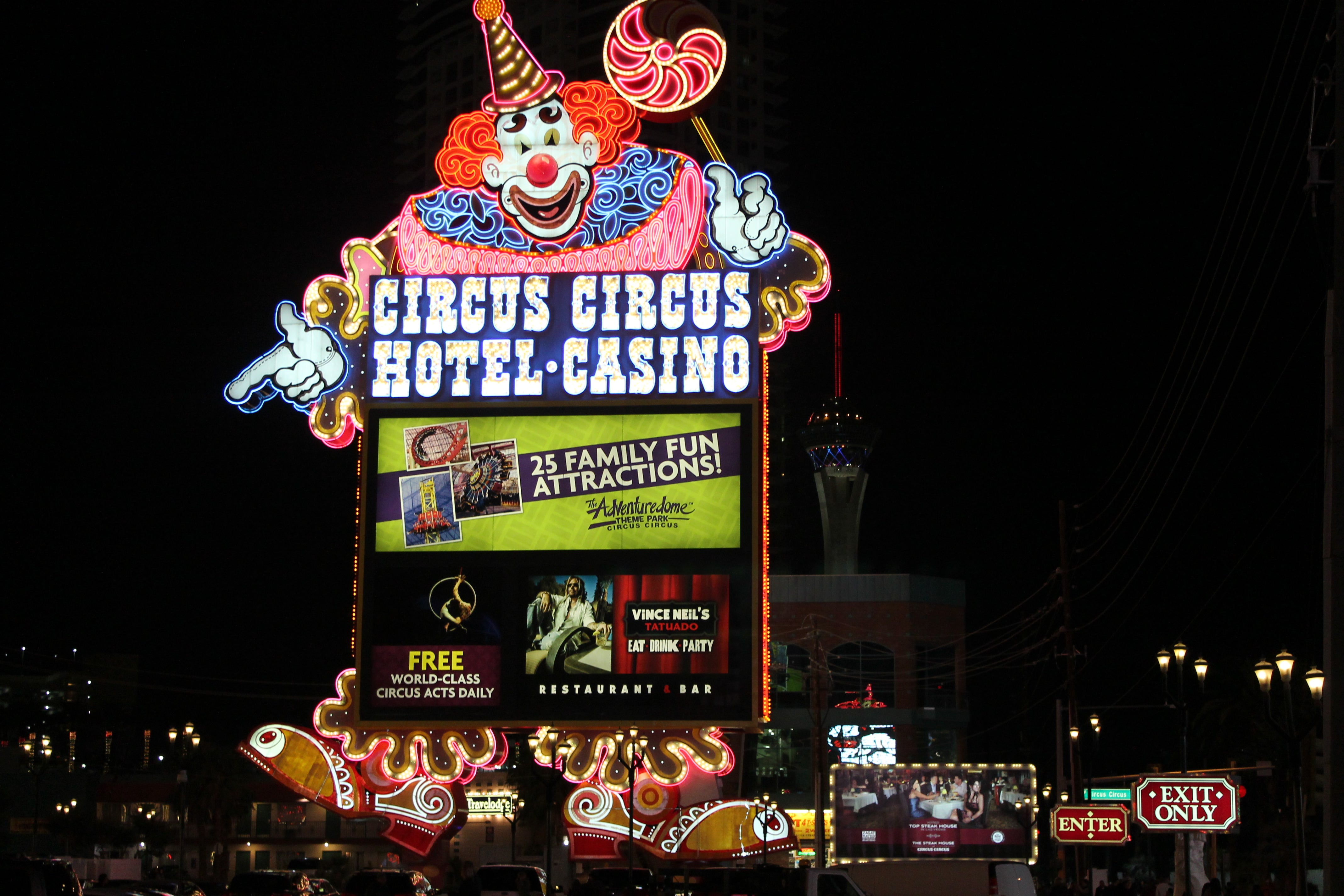 Located at Circus Circus