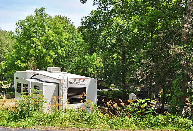 The Dyrt's photo of rv camping at Robin Hill Campground near Mahanoy City, PA