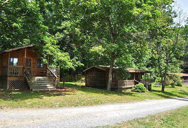 The Dyrt's photo of a cabin at Robin Hill Campground near Middleport, PA