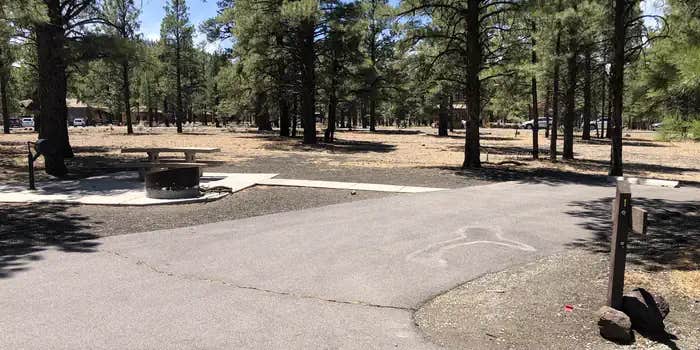 Camper submitted image from Bonito Campground — Sunset Crater National Monument