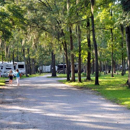 The Dyrt's photo of rv camping at Thousand Trails The Oaks at Point South near Canadys, SC