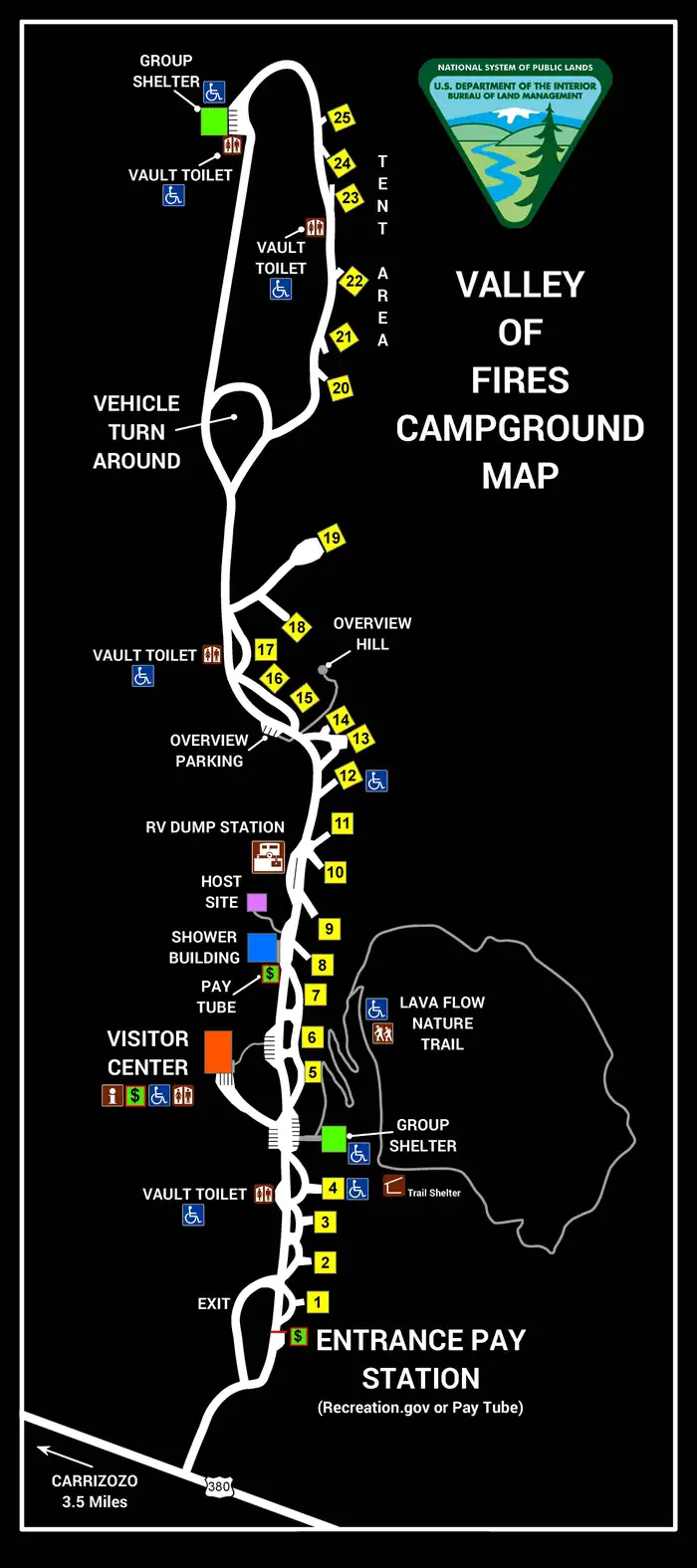 Camper-submitted photo at Valley Of Fires Recreation Area near Carrizozo, NM