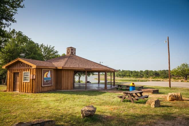 The Dyrt's photo of glamping accommodations at Thousand Trails Bay Landing near South Bend, TX