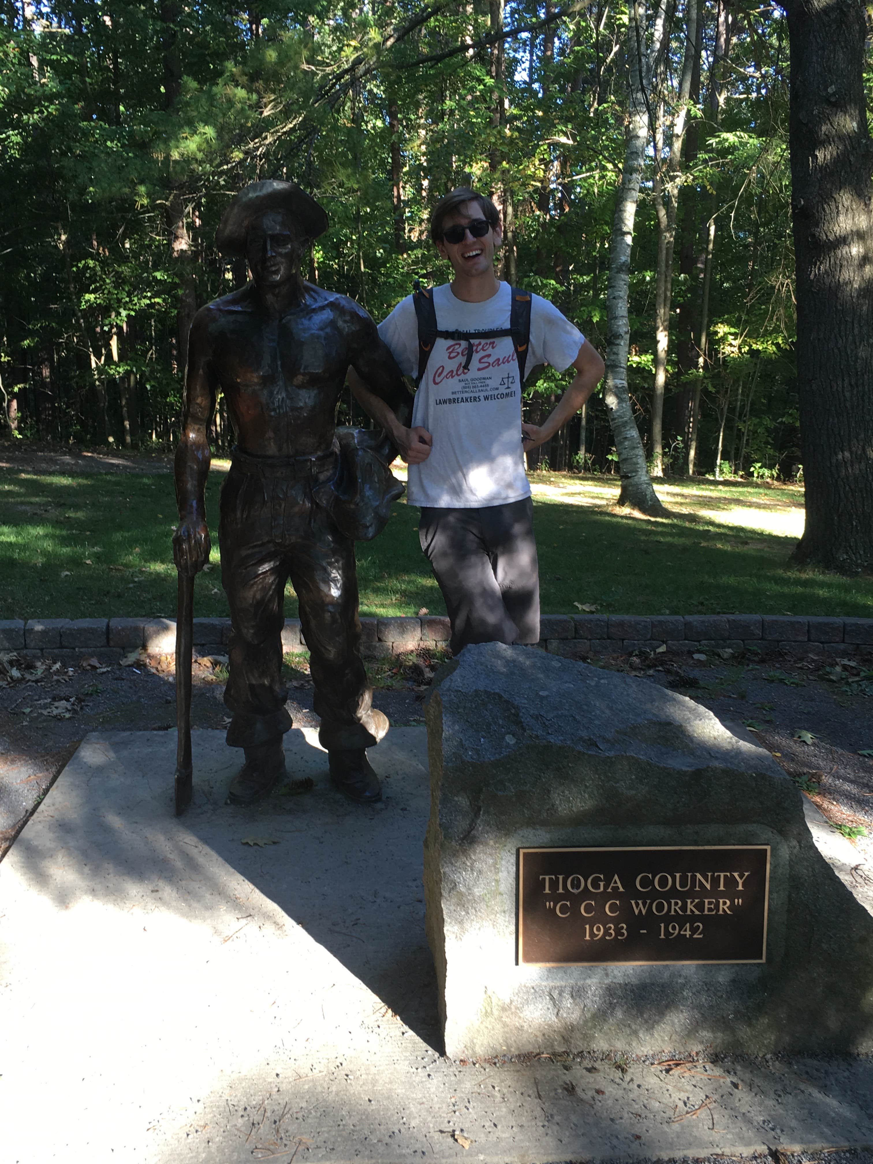 Camper submitted image from Leonard Harrison State Park — Leonard Harrison State Park - 3