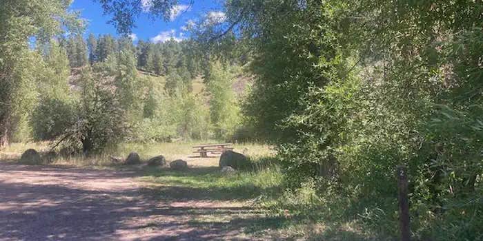 Camper submitted image from Bridge Campground - San Juan NF