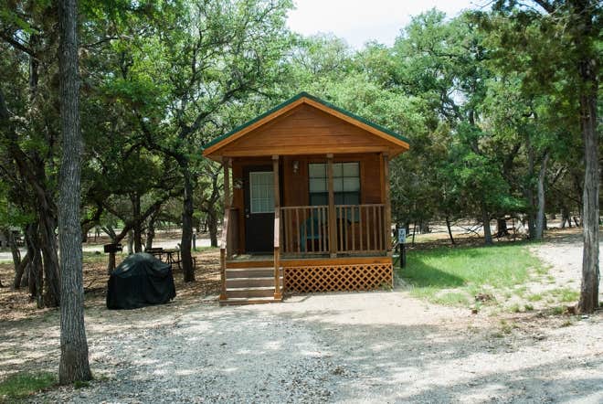 The Dyrt's photo of a cabin at Thousand Trails Medina Lake near Helotes, TX