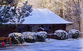 The Dyrt's photo of a cabin at Thousand Trails Chehalis near Ashford, WA