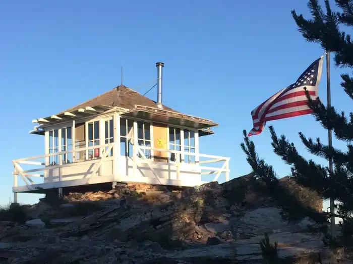 Camper-submitted photo at Sex Peak. Lookout Rental near Trout Creek, MT