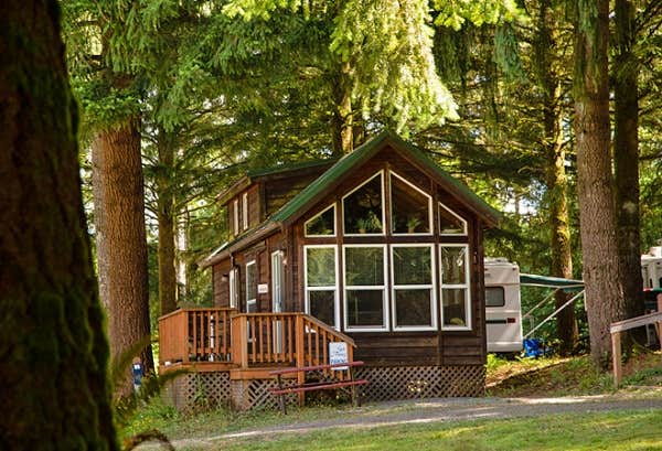 The Dyrt's photo of a cabin at Thousand Trails Paradise near Orting, WA