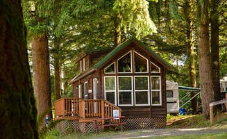 The Dyrt's photo of a cabin at Thousand Trails Paradise near Ashford, WA