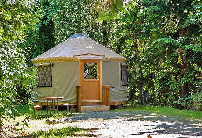 Camper-submitted photo at Tall Chief Campground near Orting, WA